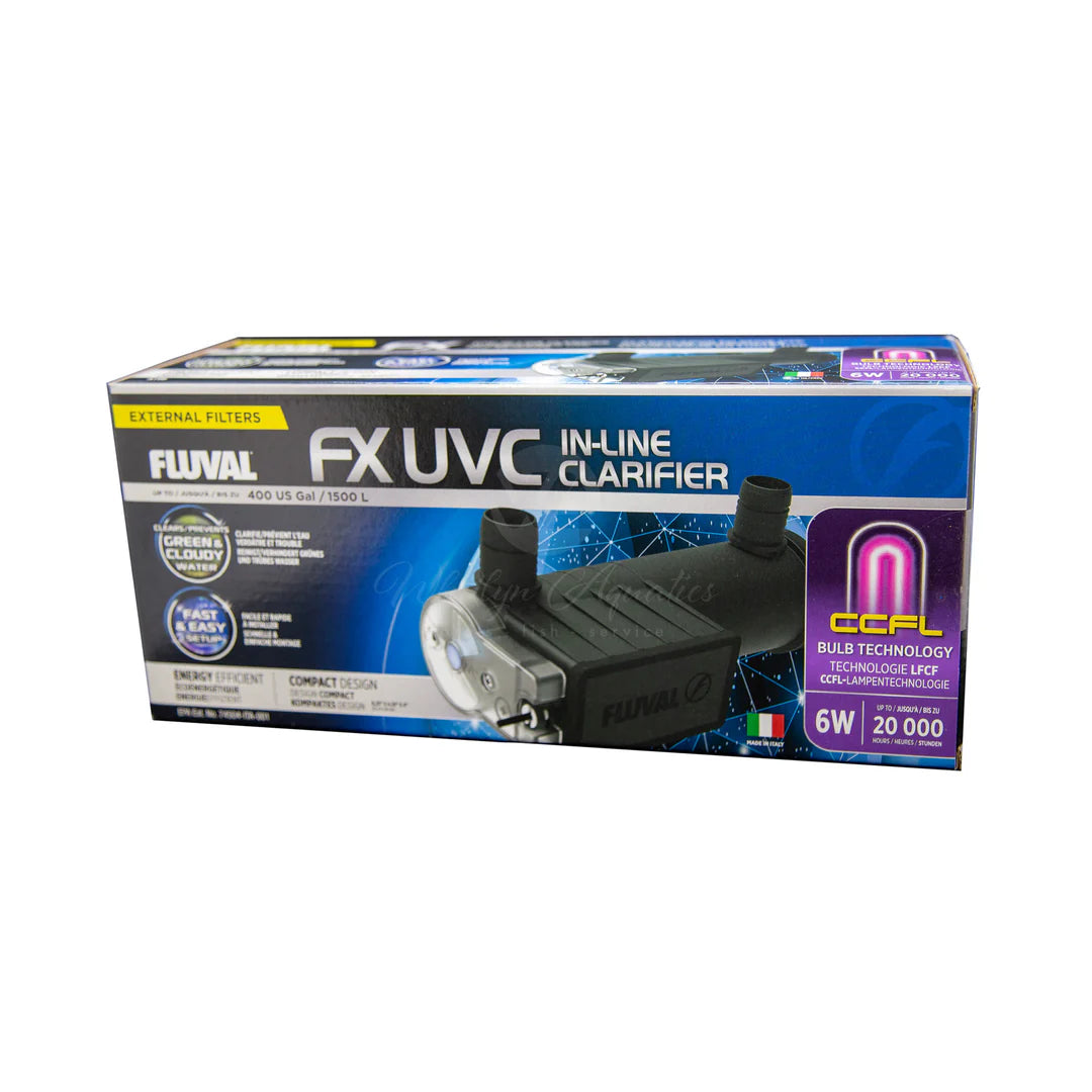 Fluval FX UVC In-Line Clarifier for FX2/FX4/FX6 Canister Filter